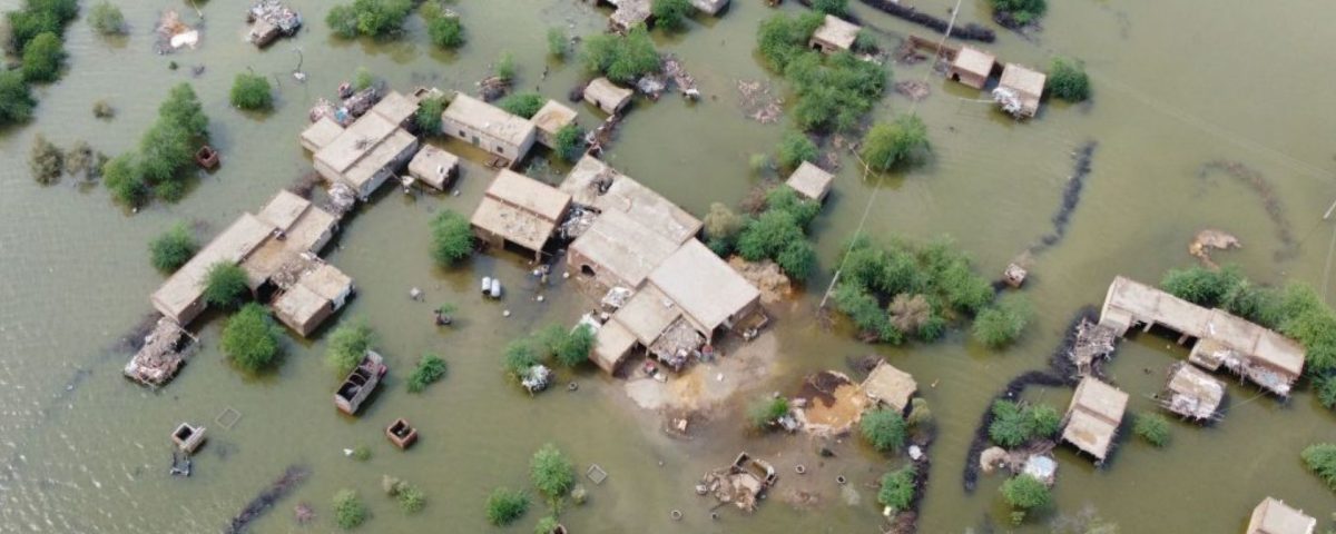 Foreign country aid for flood