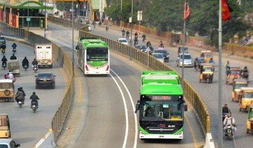 Green-line-buss-karachi
