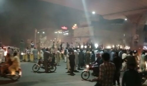 Rawalpindi Imran khan Protest
